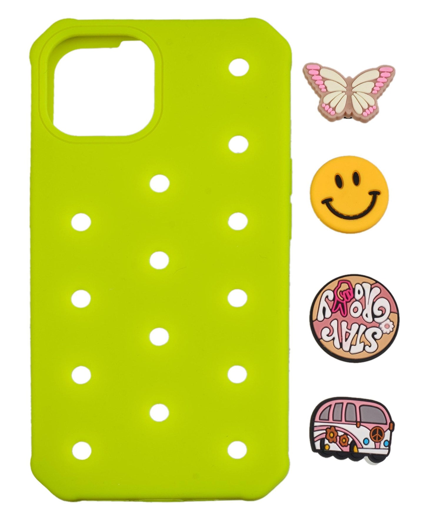 Mood Pop Silicone iPhone Charm Case - iPhone 13/14/15