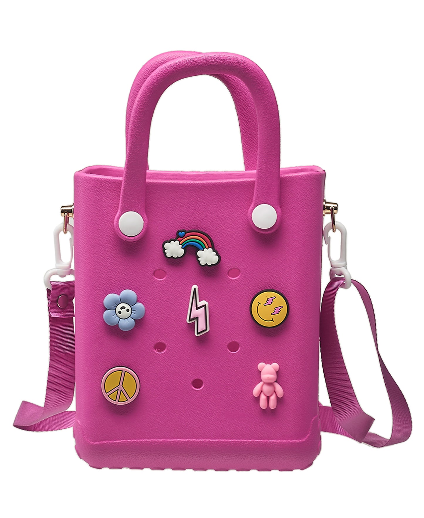A Little Obessed DIY Charm Tote Bag