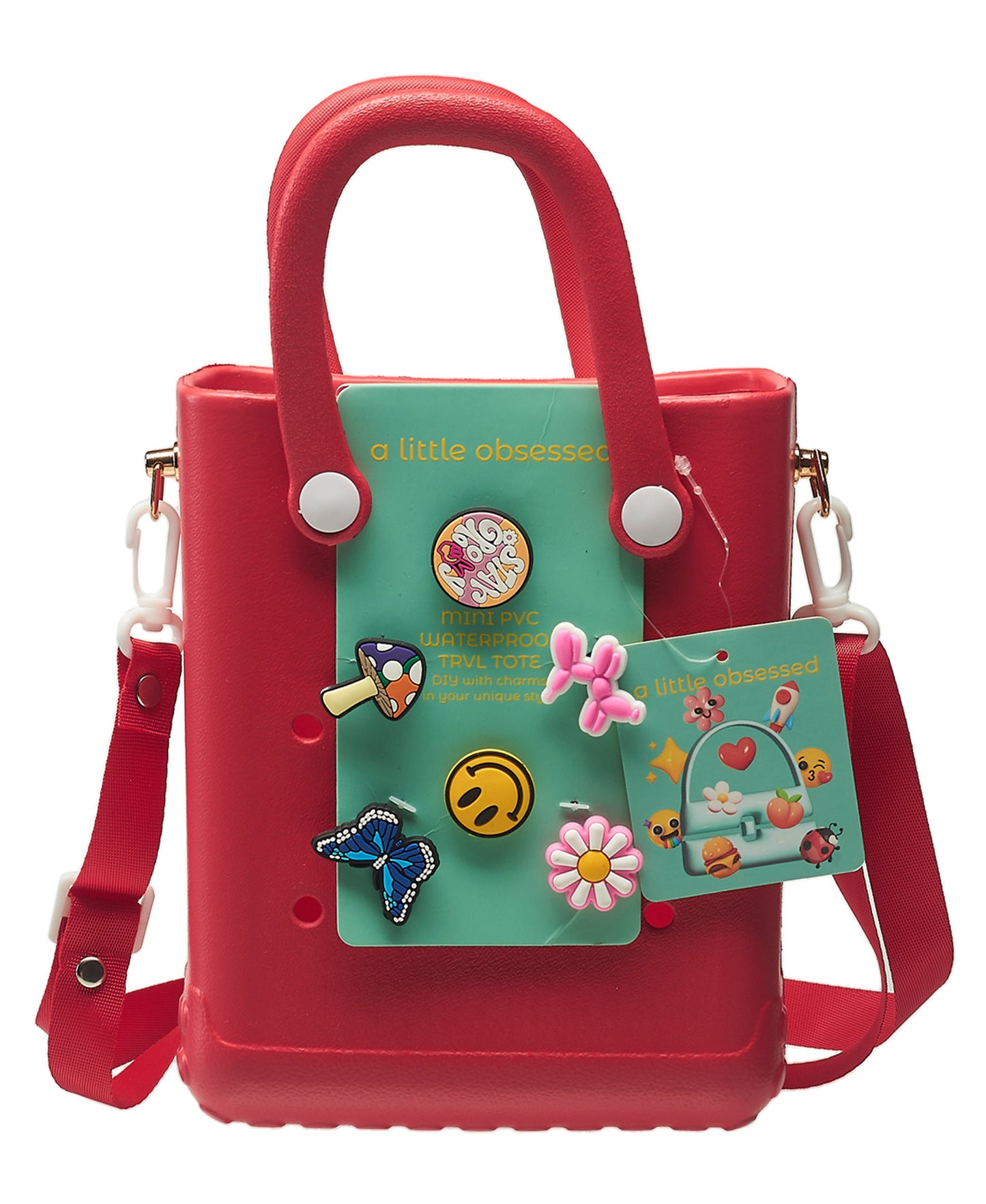 A Little Obessed DIY Charm Tote Bag