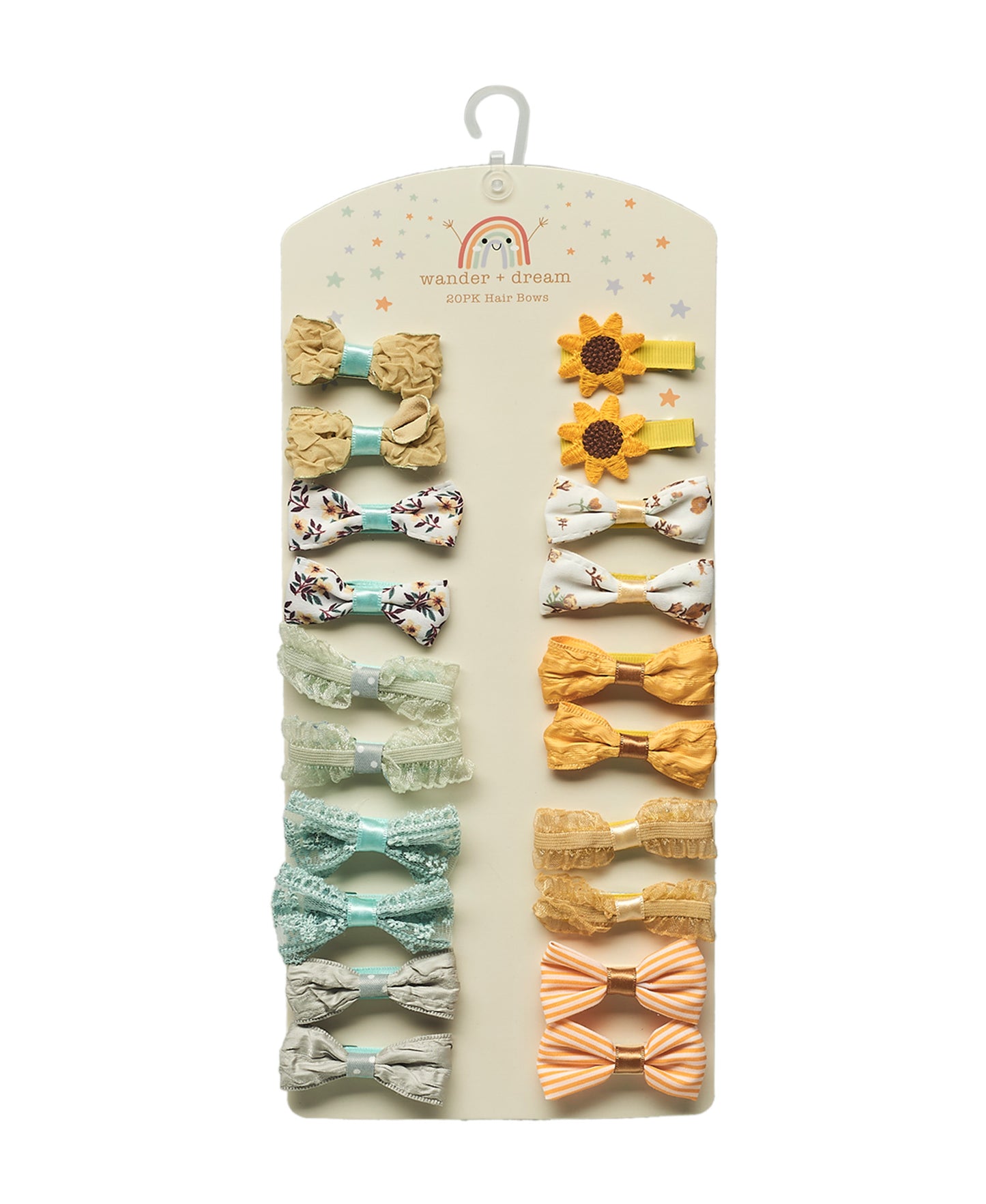 Wander & Dream Infant Bow Set - 20 Pk