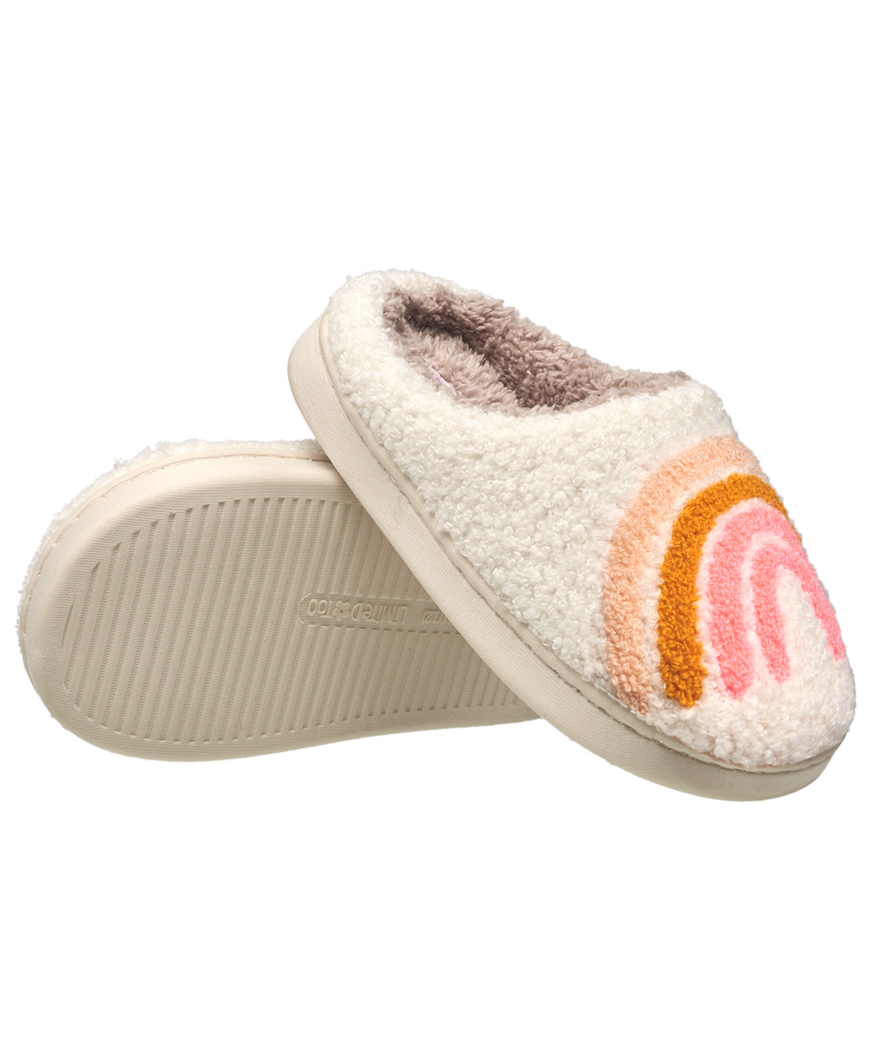 Joules discount rainbow slippers