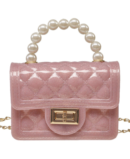 Willow & Ruby Mini Quilted Glitter Bag