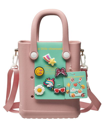 A Little Obessed DIY Charm Tote Bag