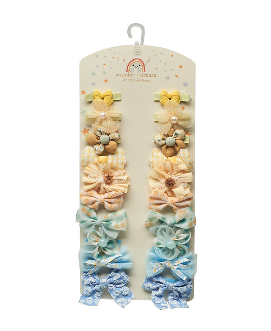 Wander & Dream Infant Bow Set - 20 Pk