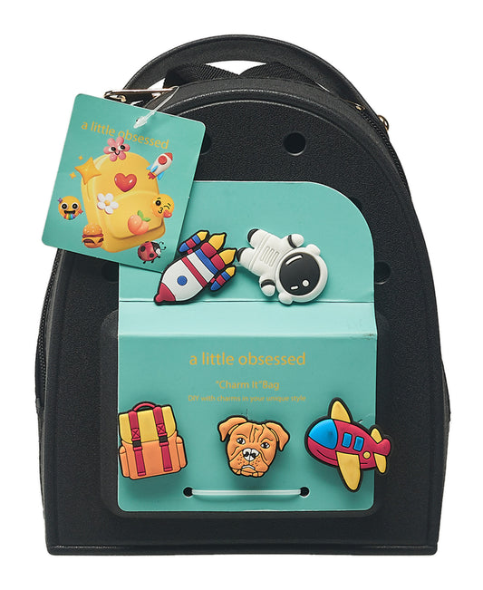 A Little Obessed DIY Charm Bag
