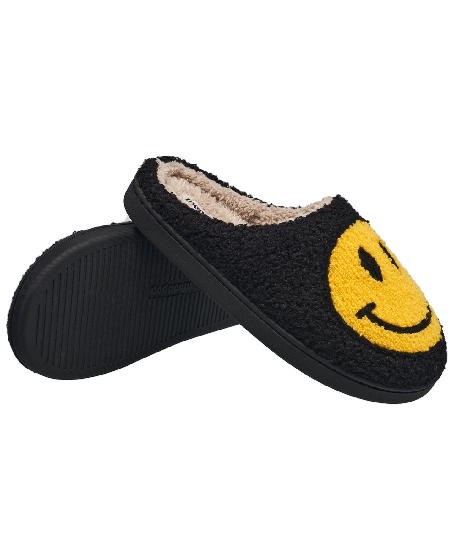 Mood Pop Smiley Face Slipper