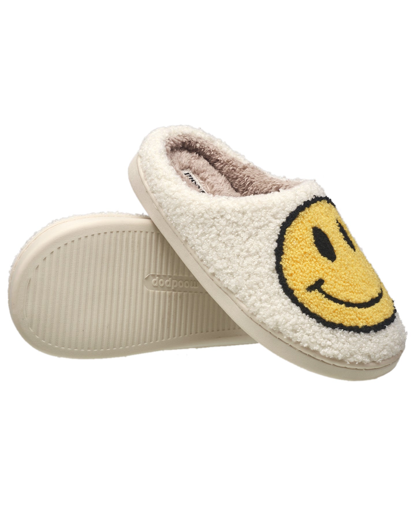 Mood Pop Smiley Face Slipper