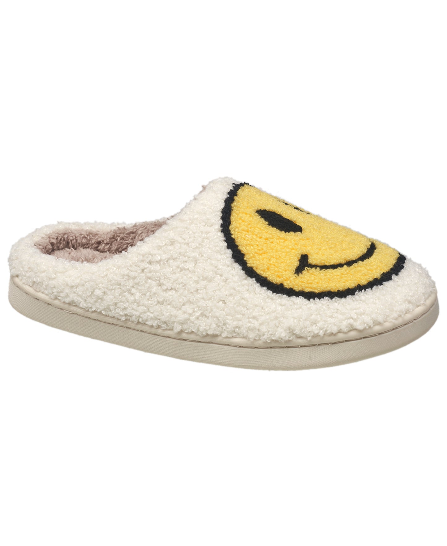 Mood Pop Smiley Face Slipper