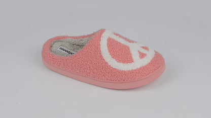 Mood Pop Peace Sign Slipper