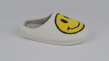 Mood Pop Smiley Face Slipper